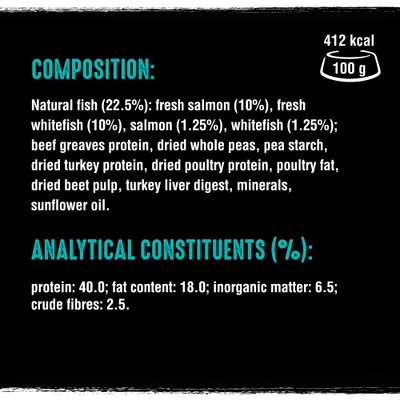 CRAVE Adult Salmon & Whitefish Dry Cat Food