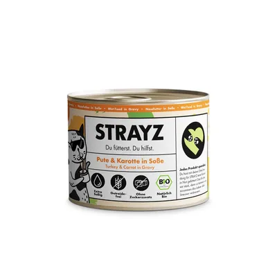 STRAYZ Organic Cat 6 x 200g