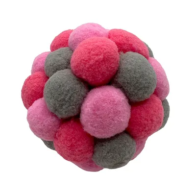 Aumüller Kattenspeelbal Pink Plush
