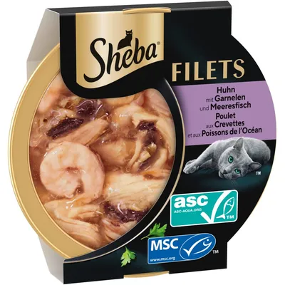 Megapakiet Sheba Filets, 32 x 60 g