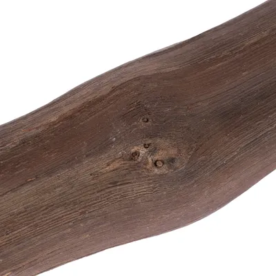 Natürliches Holzstück mit brauner Maserung, geeignet für Dekoration oder Aquariengestaltung.