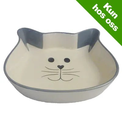 Trixie Cat Face Keramikkskål