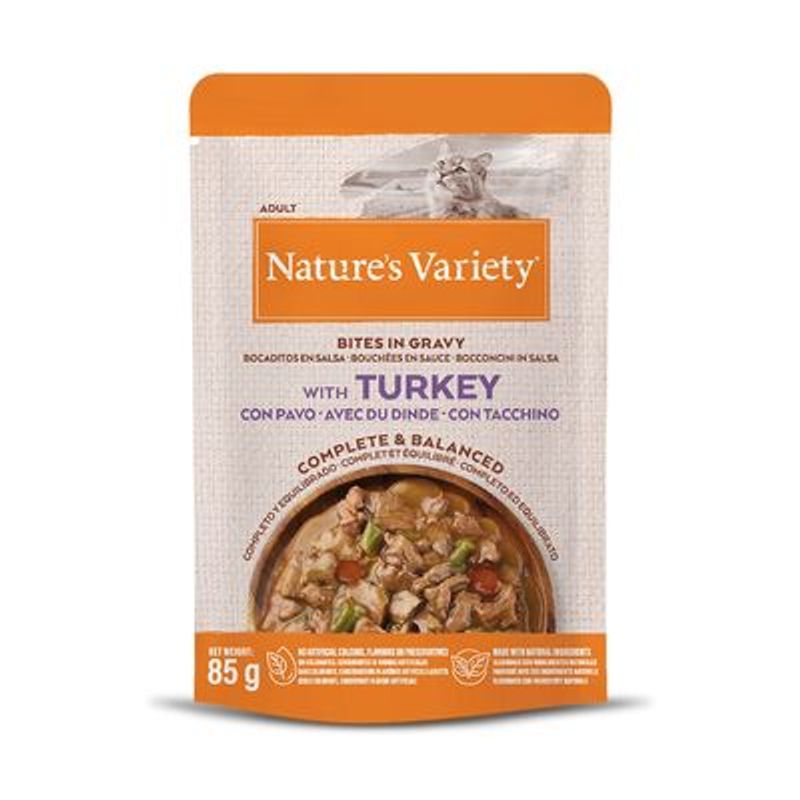 Nature's Variety Bites in Saus 22 x 85 g Kattenvoer