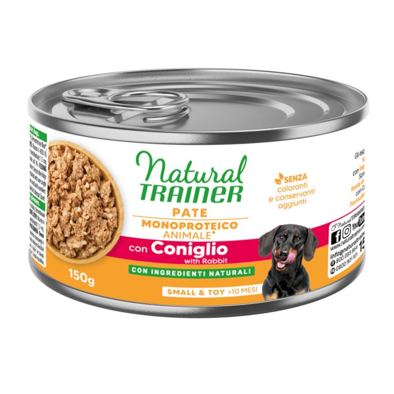 Natural Trainer Pate Monoproteico Small & Toy Adult