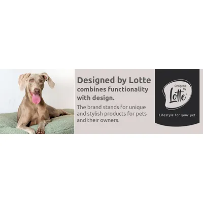 Designed by Lotte Yndis ovális kutyapárna