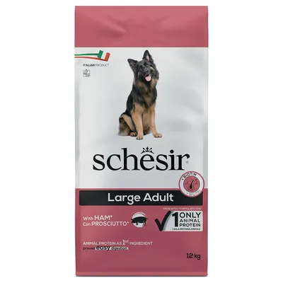 Schesir Large Adult jambon pour chien