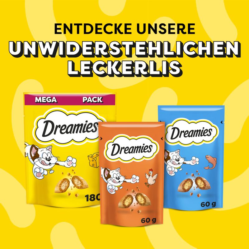 Dreamies Mix Katzensnack, Huhn & Ente
