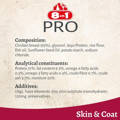 8in1 Fillets Pro Skin & Coat 80g