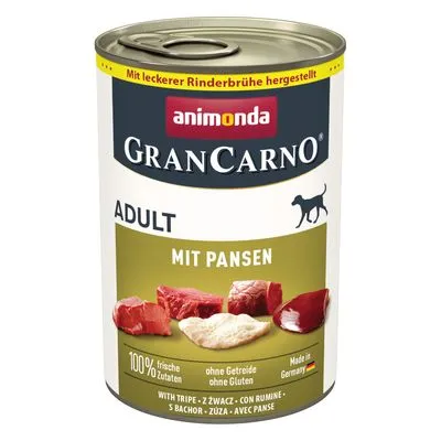 Animonda GranCarno Original 12/24 x 400 g Hondenvoer