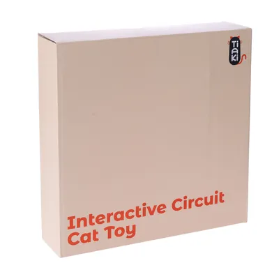 Tiaki Interactive Circuit Cat Toy packaging.