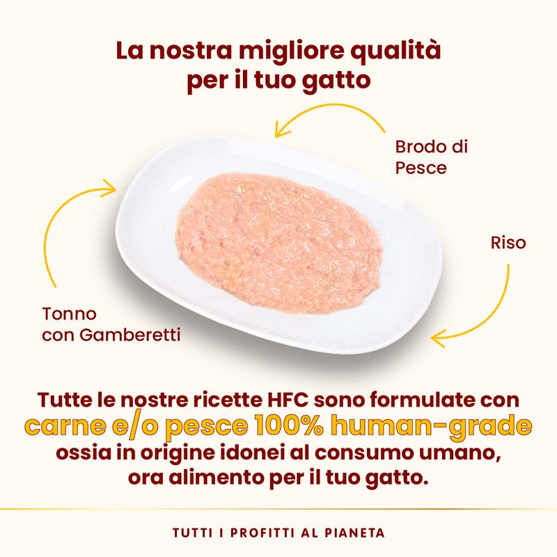 Almo Nature HFC Cat Mousse 6 x 70 g Umido per gatti