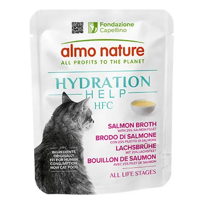 Almo Nature HFC 1,2 kg + 6 x 50 g HFC Hydration Help zdarma