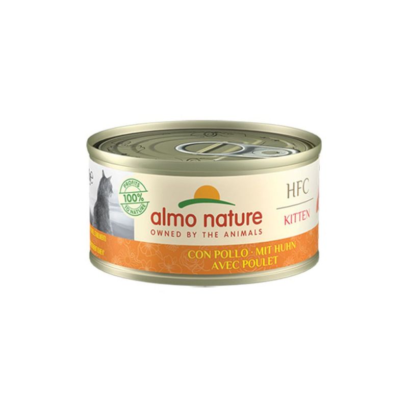 5 + 1 gratis! 6 x 70 g Almo Nature kattevådfoder