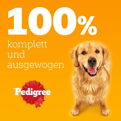 100% komplett und ausgewogen. Pedigree.