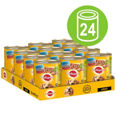 Pedigree Classic 24 x 400 g comida húmeda para perros