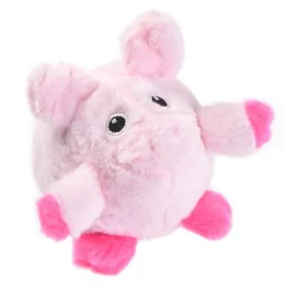 Hundespielzeug Massage Schweinchen - 1 Stück (ca. Ø 8 cm)