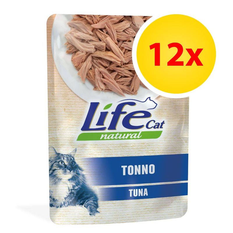 Life Cat Natural Adult Buste 12 x 70 g umido gatto