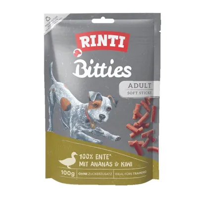 3 Sorten RINTI Bitties Adult Soft Sticks im 12 x 100 g Sparpaket!