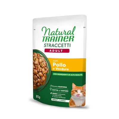 Natural Trainer Straccetti Adult, paski w sosie, 22 x 85 g
