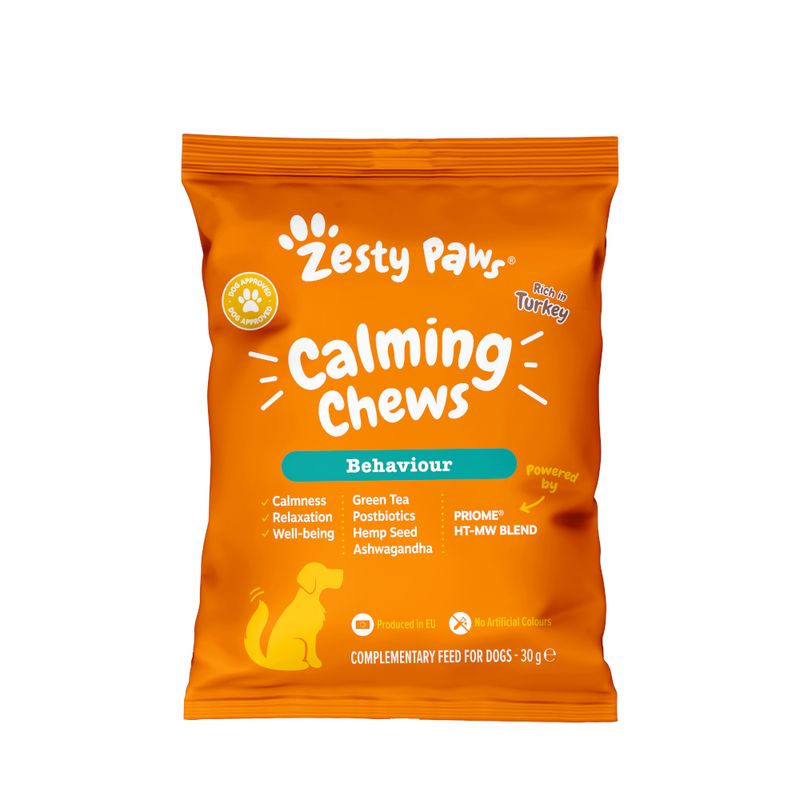 Zesty Paws Calming Chews с пуешко