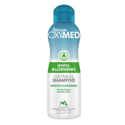 TropiClean OxyMed hipoallergén sampon háziállatoknak