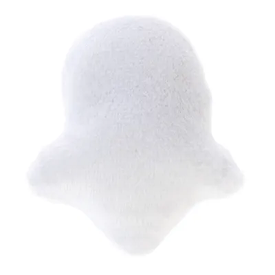 Jouet pour animal en forme de nuage, matière peluche blanche, sans marque ni texte visible.