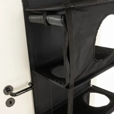 Zooplus Basics Nicchia con tiragraffi per gatti per porte