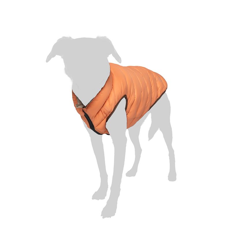 Nomad Tales Bloom hundefrakk puffer, oransje/beige