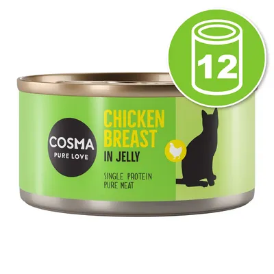 Lot Cosma Original en gelée 12 x 170 g pour chat
