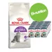 Pack bi-nutrition : croquettes + sachets Royal Canin