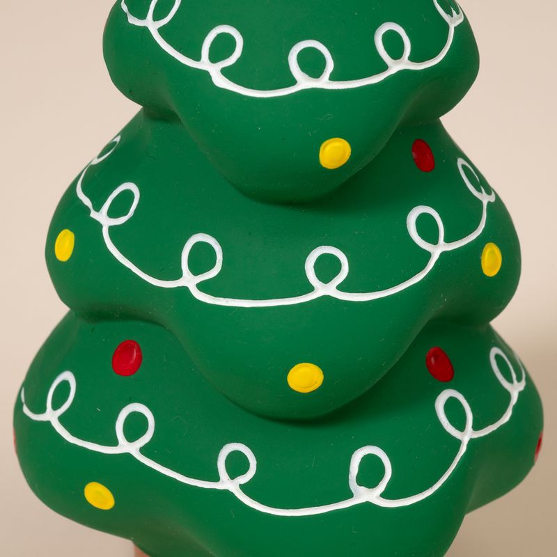 TIAKI Hundespielzeug Latex-Weihnachtsbaum