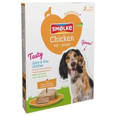 Smølke Gestoomde Maaltijden 12 x 395 g - Lievelingsmix (3 soorten)