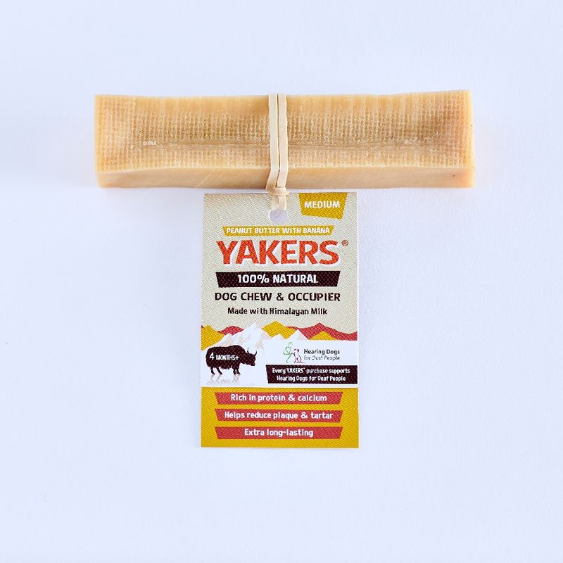 Yakers Yakers Peanut Butter Chew Occupier Adult Treat Dog Food pet food packaging