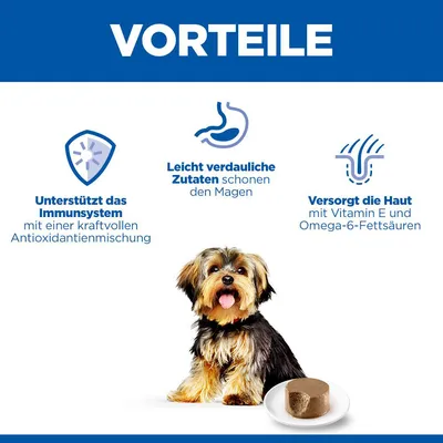 Hill's Science Plan Sensitive Stomach & Skin Small & Mini Mousse pour chien