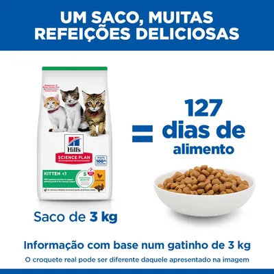 Hill's Science Plan Kitten frango ração para gatinhos