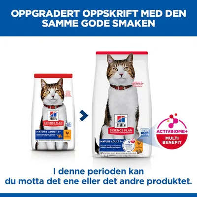 Hill's Science Plan Mature Adult 7+ Kylling