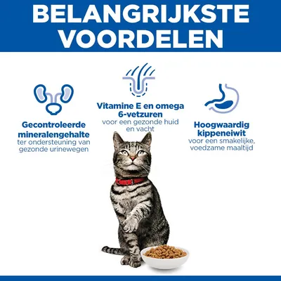 Hill's Science Plan Urinary Health Adult 1+ met Kip