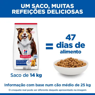 Hill's Science Plan Mature Adult 7+ Medium com frango