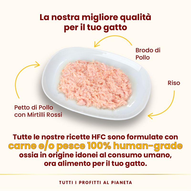 Almo Nature HFC Urinary Help 6 x 50 g Cibo umido per gatti