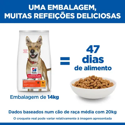 Hill's Science Plan Adult 1+ Performance com frango