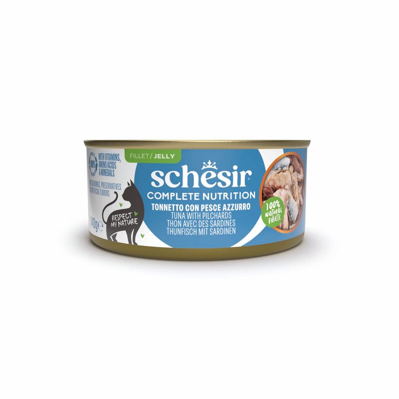 Schesir Complete Nutrition Filet en gelée 6 x 140 g en boîtes