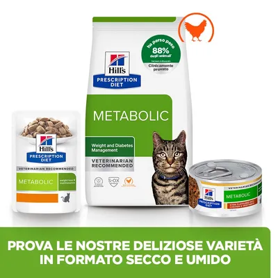 Hill's Prescription Diet Metabolic Weight & Diabetes Management con Pollo