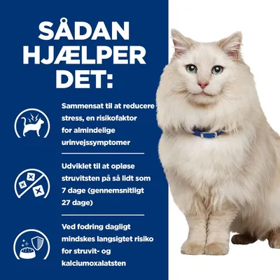 Hill's Prescription Diet c/d Multicare Stress Urinary Care med havfisk Hill's Prescription Diet c/d Multicare Stress Urinary Care med havfisk
