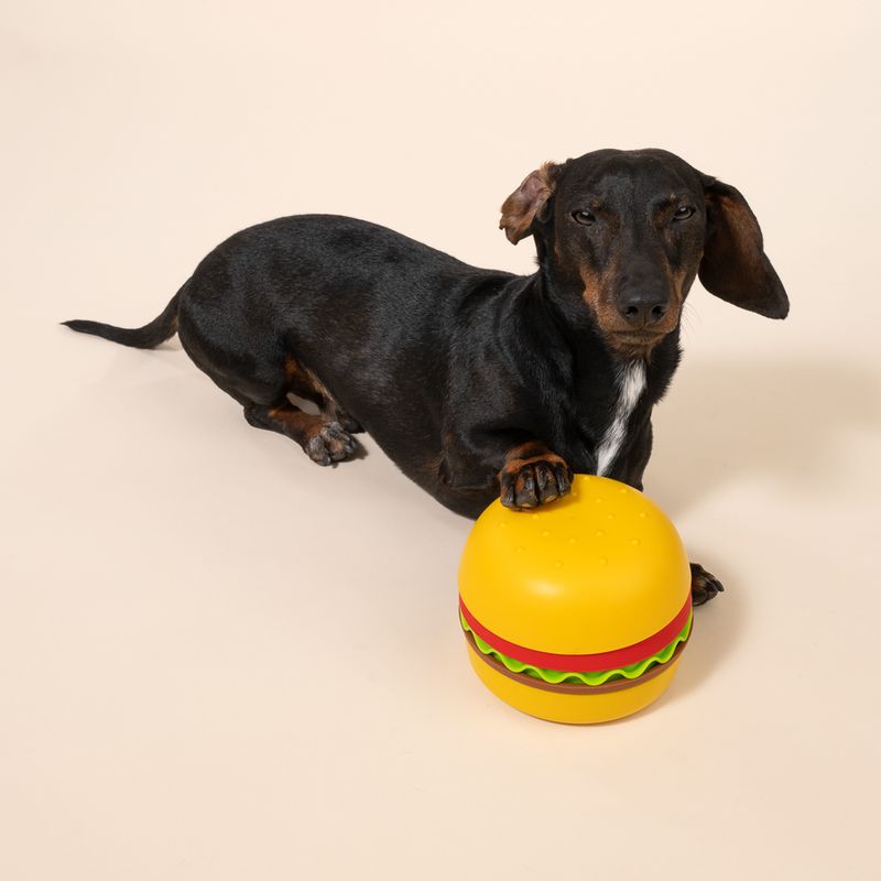 TIAKI Hundenapf-Set Hamburger