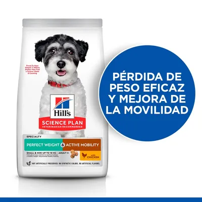 Hill's Science Plan Perfect Weight & Active Mobility Adult Small & Mini pollo