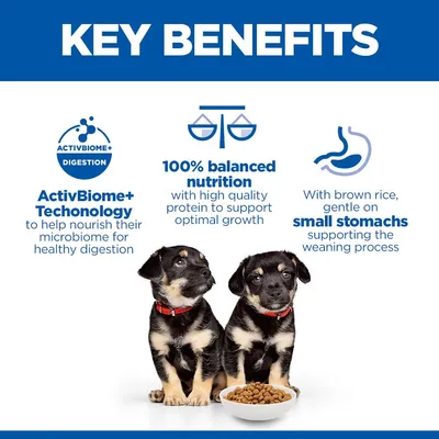 Hill's Science Plan Perfect Digestion Puppy <1 Medium csirke & barna rizs