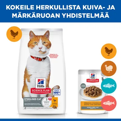 Hill's Science Plan Adult Sterilised Chicken