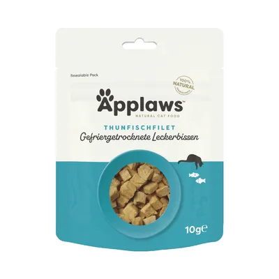 Applaws Cat Natural Gefriergetrocknete Leckerbissen Thunfischfilet