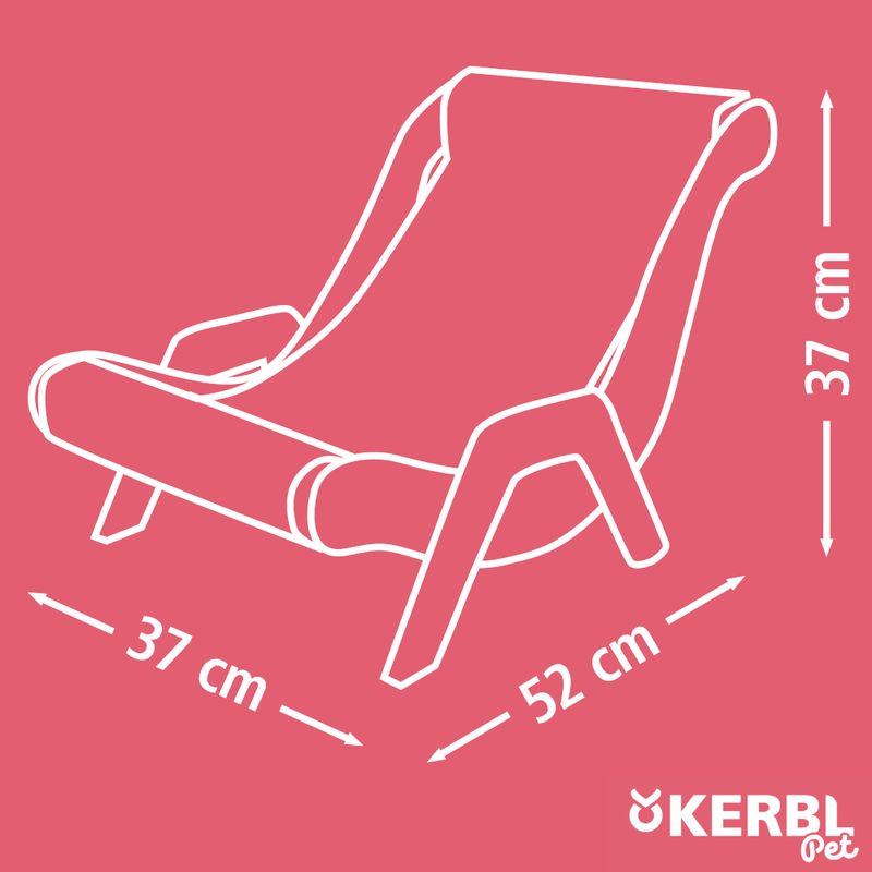 Kerbl Pet Katzenliegestuhl Sundowner