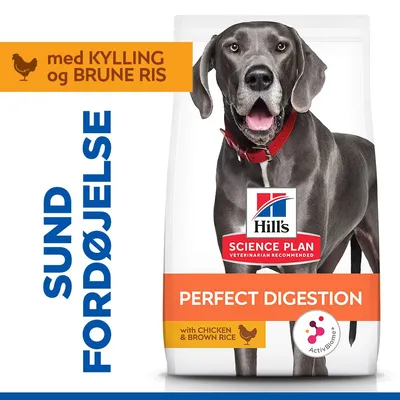 Hill's Science Plan Perfect Digestion Adult Large med kylling & brune ris